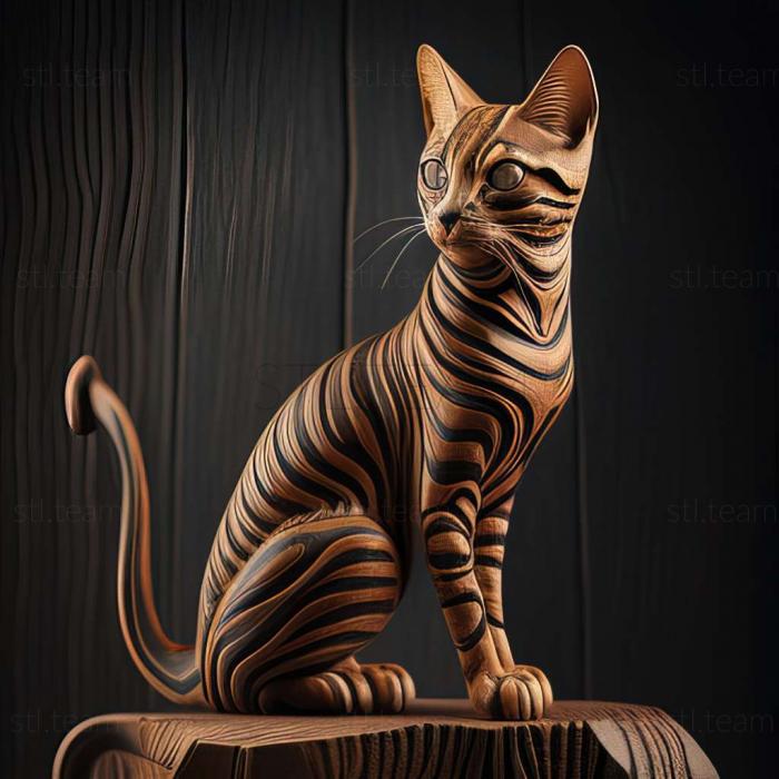 Animals Toyger cat